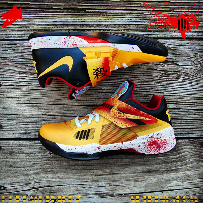 Nike Zoom Kd Iv Kill Bill Customs 06