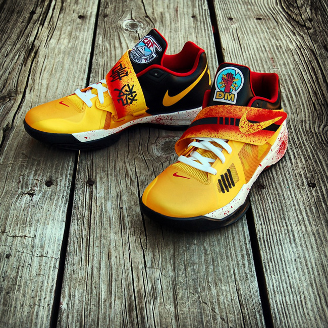 Nike Zoom Kd Iv Kill Bill Customs 08