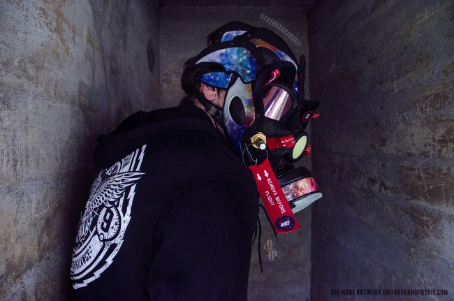 Nike Zoom Rookie Galaxy Gas Mask 05