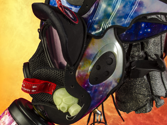 Nike Zoom Rookie "Galaxy" Gas Mask by Freehand Profit