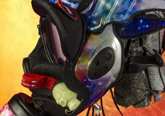 Nike Zoom Rookie “Galaxy” Gas Mask by Freehand Profit