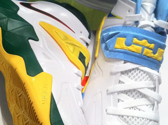 Nike Zoom Soldier VII - Seattle Storm + Chicago Sky PEs