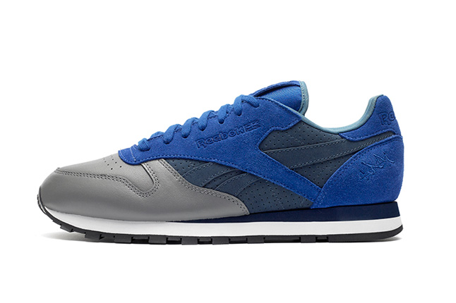 Reebok Classic Leather Stash Blue Profile 1