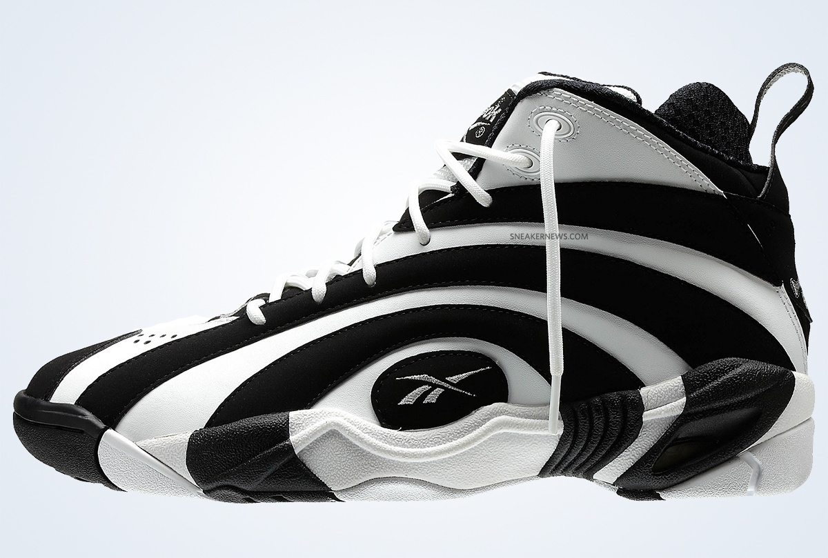 Reebok Shaqnosis White Black Retro 5