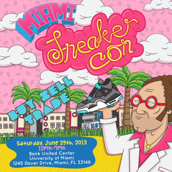 Sneaker Con Miami – June 2013 Event Reminder - SneakerNews.com