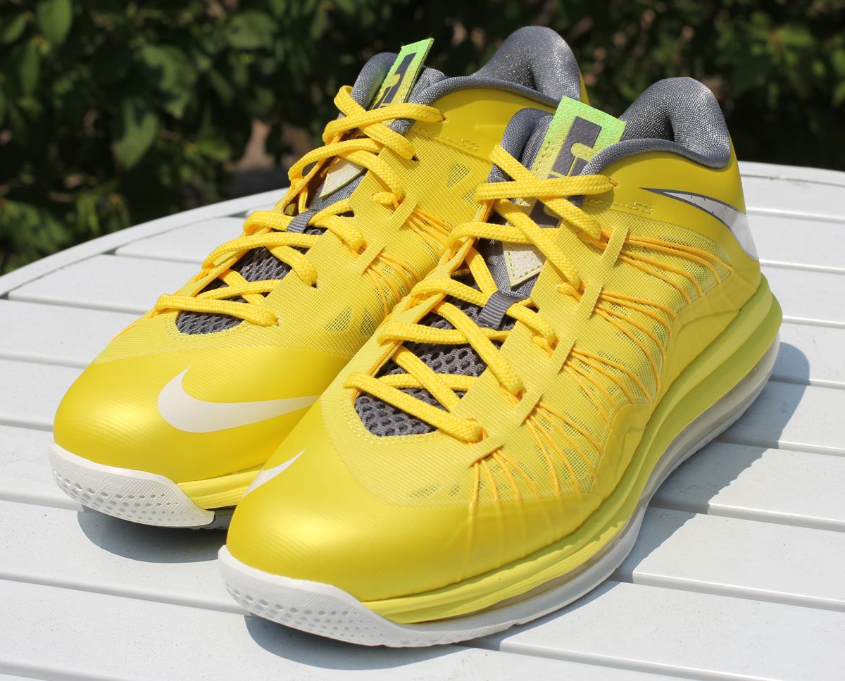 Sonic Yellow Nike Lebron 10 Low 2
