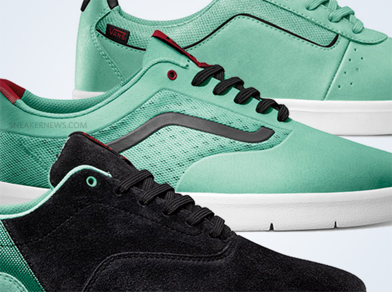 Vans LXVI "Mint & Red" Pack