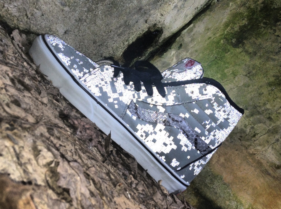 Vans Sk8 Hi Digi Camo Customs 01
