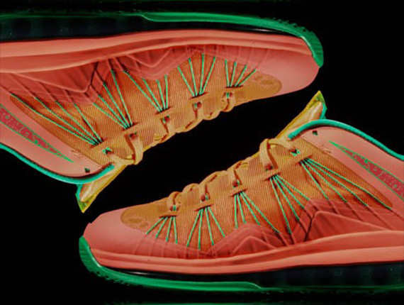"Watermelon" Nike LeBron X Low