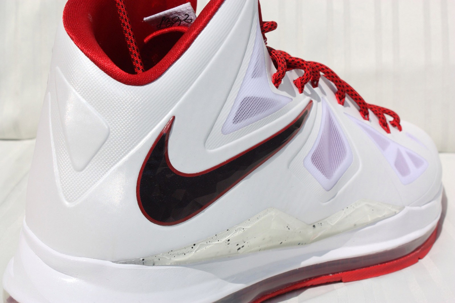 White Red Lebron X Pe 2