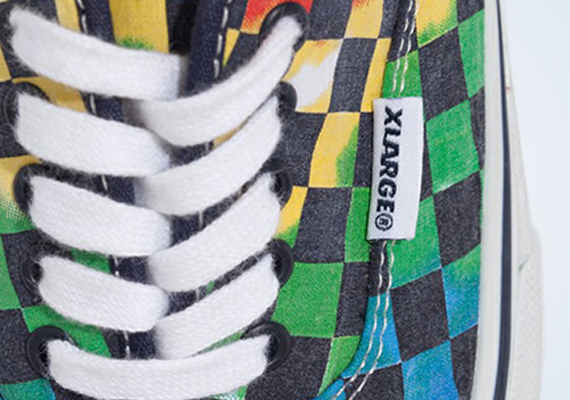 XLARGE x Vans Authentic “Tie-Dye Checker Flag”