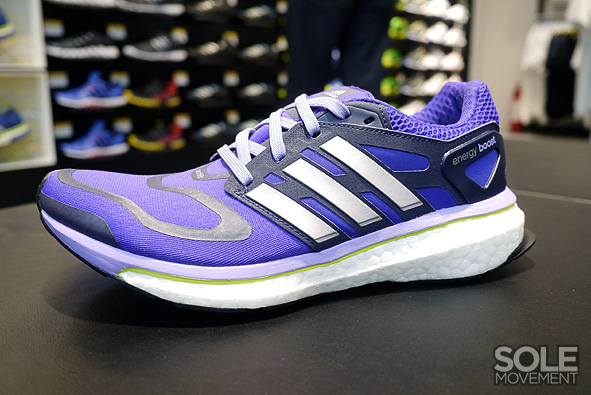 Adidas Boost Women Purple Neon 3