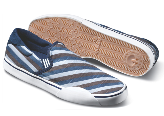 Adidas gonz slip on sale on