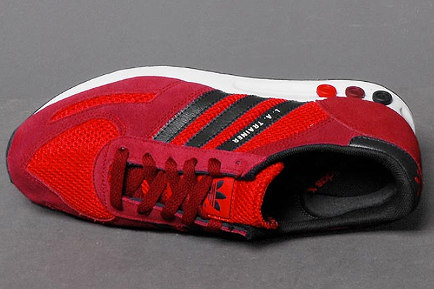 Adidas Originals La Trainer Red Black 2