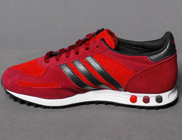Adidas Originals La Trainer Red Black 3