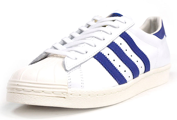 Adidas Originals Superstar 80s White Purple 1
