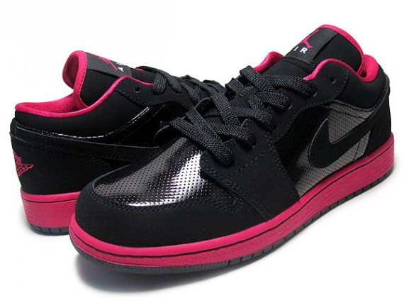 Air Jordan 1 Low Gs Black Cherry 01