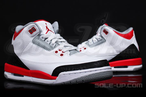 Air Jordan Iii Fire Red Gs 1