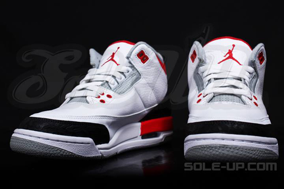 Air Jordan Iii Fire Red Gs 3