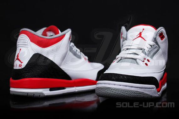 Air Jordan Iii Fire Red Gs 7