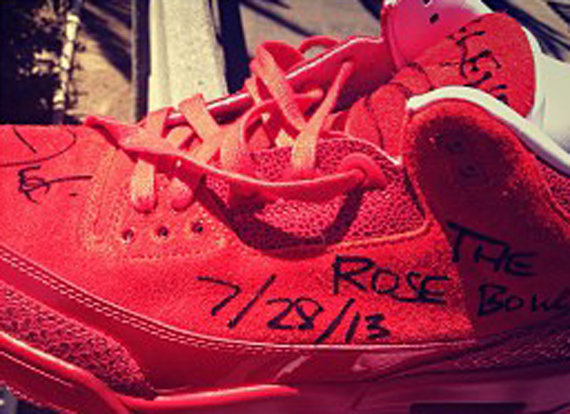 Justin Timberlake x Air Jordan III "Red"