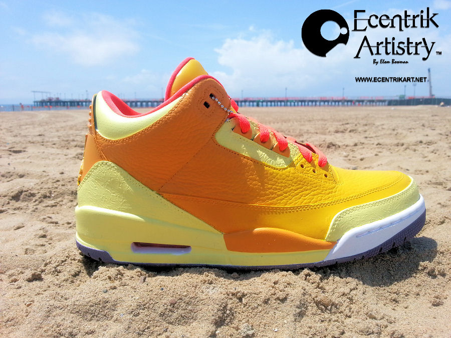 Air Jordan Iii Sunburn Customs 04