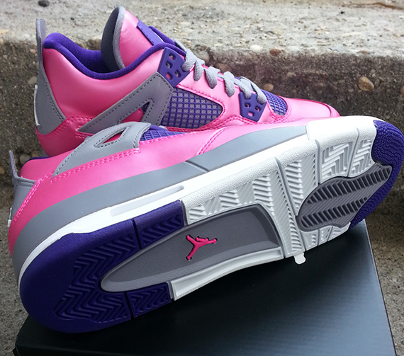 Air Jordan Iv Gs Pink Flash Arriving At Retailers 1