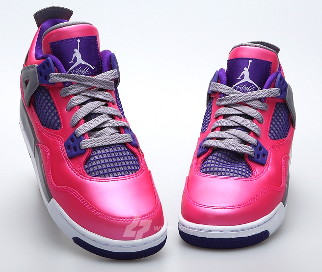 Air Jordan Iv Gs Pink Foil Release Date 03