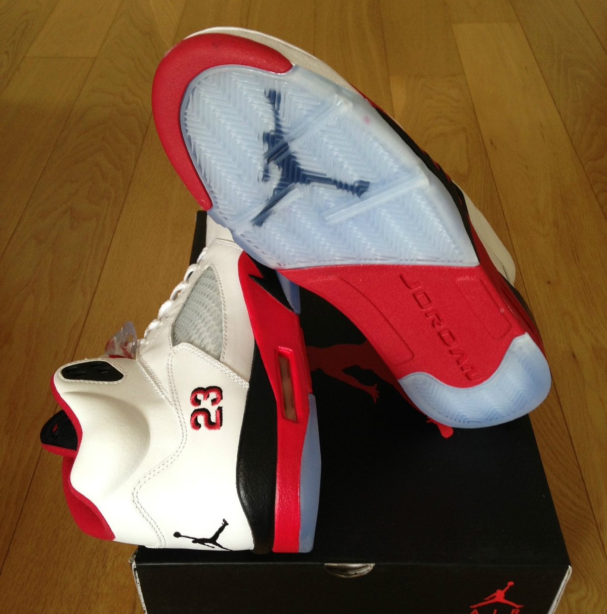 Air Jordan V Fire Red Available On Ebay Early 01