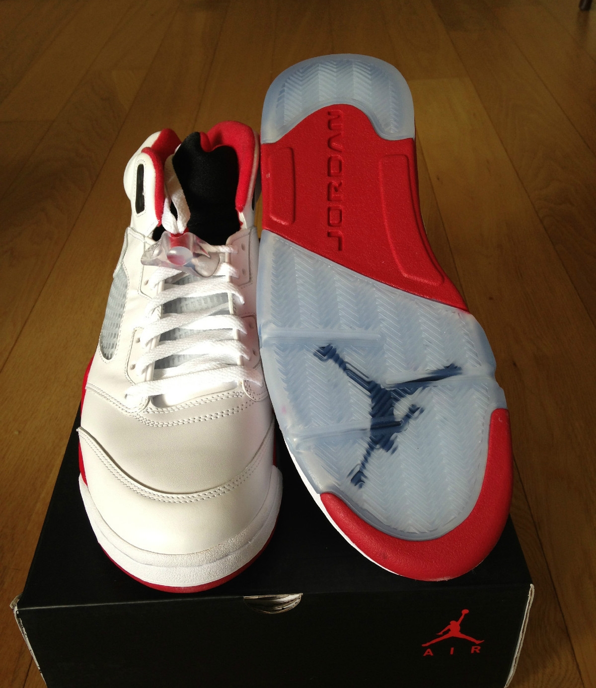Air Jordan V Fire Red Available On Ebay Early 05