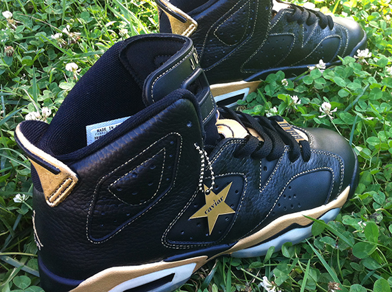 Air Jordan VI “Caviar Blaque” by District Customs