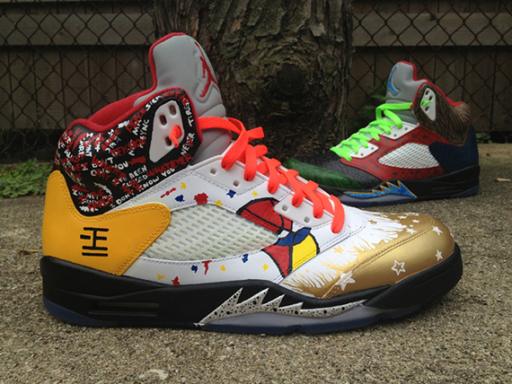 Air Jordan What The V Dejesus Customs 4