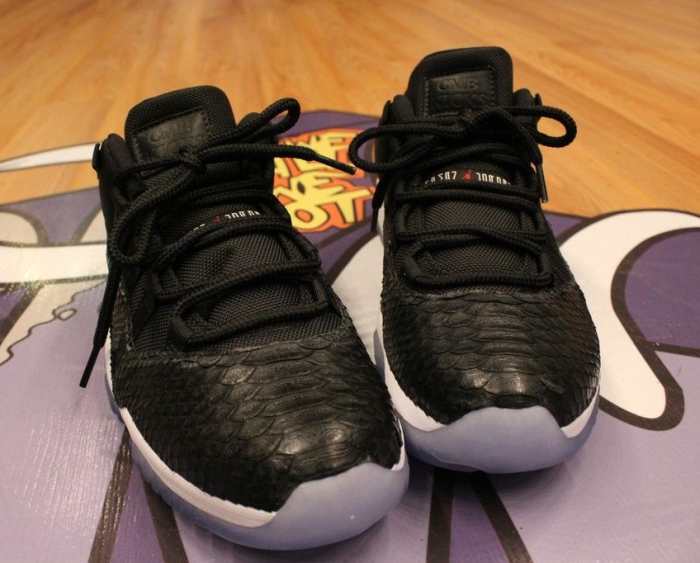 Air Jordan Xi Black Python Cmb Kicks 7