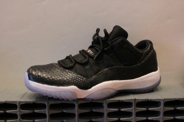 Air Jordan Xi Low Black Python Customs