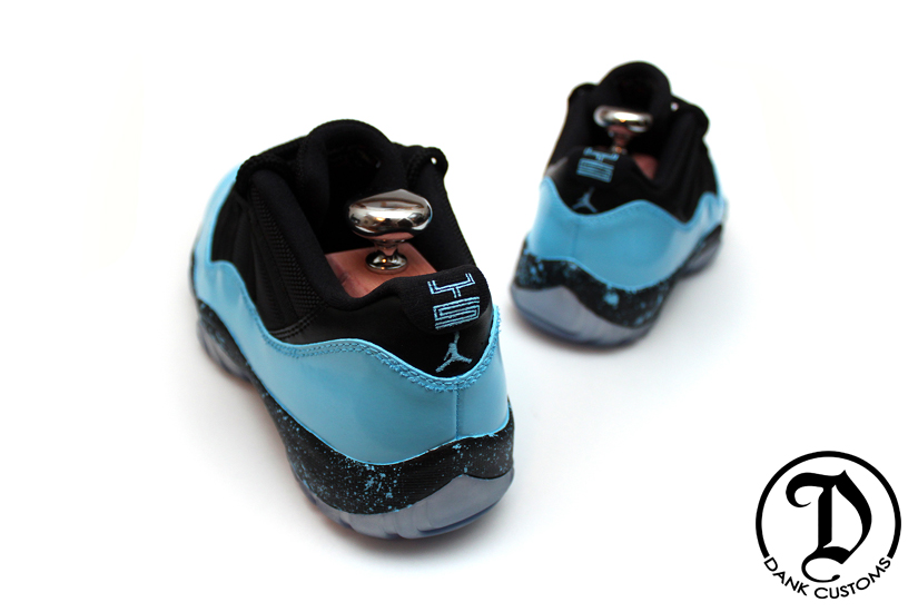 Air Jordan Xi Low For Young Scrap Dank Customs 02