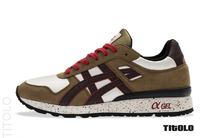 Asics Gt Ii Olive Red Brown 3