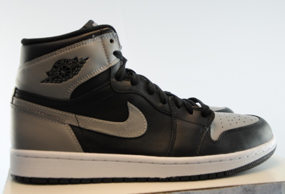 Black Grey Air Jordan 1 Og Shadow Rd