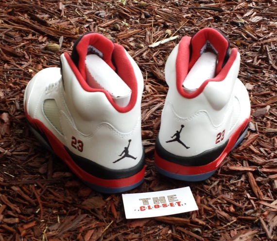 Fire Red Air Jordan 5 10