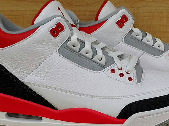 Air Jordan III "Fire Red" - Available Early on eBay
