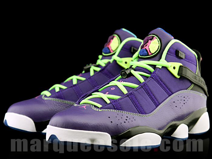 Jordan 6 Rings Purple Black Volt 06