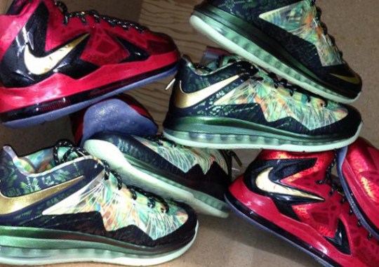 Nike LeBron X  “Championship Pack” – Available Early on eBay