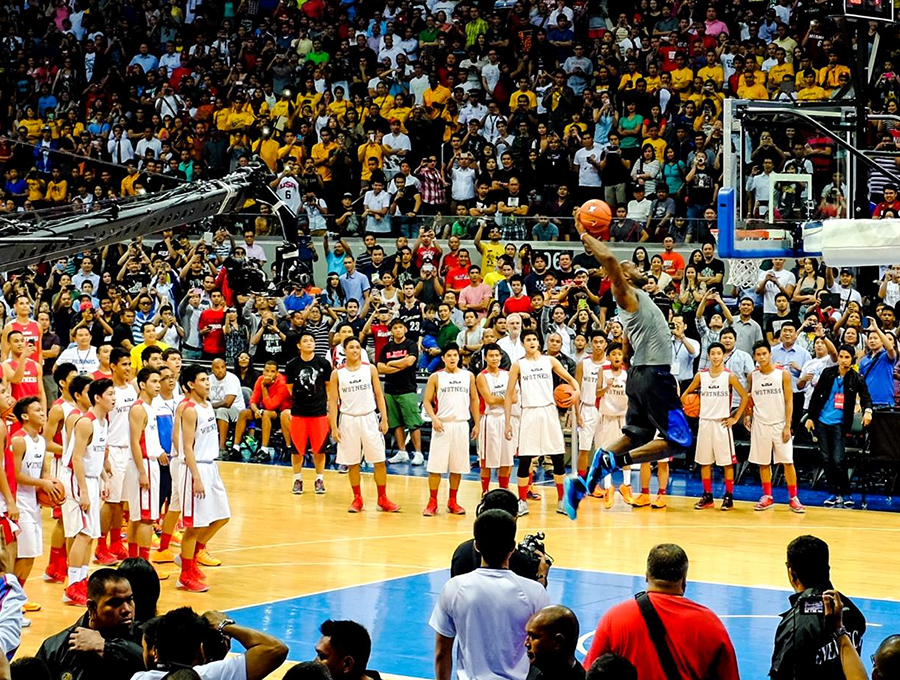 LeBron James Visits Philippines for First Time on Nike Basketball Tour