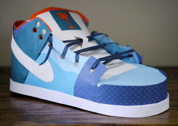 MIA Skateshop x Nike SB Dunk Low Paper Model by jboogs317