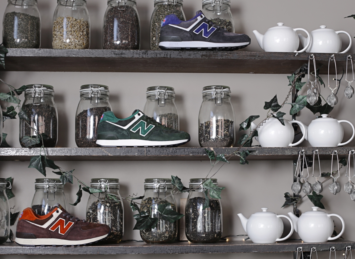 New Balance 576 "Tea Pack" - End Clothing Release Party