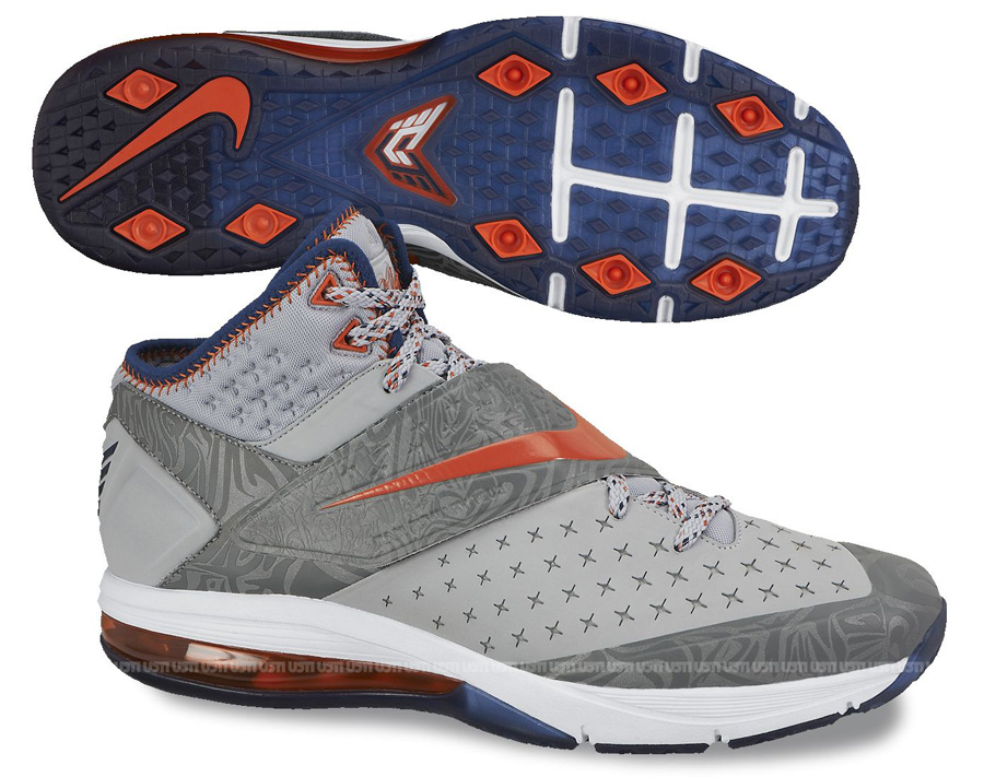 Nike Cj81 Wolf Grey Team Orange Navy