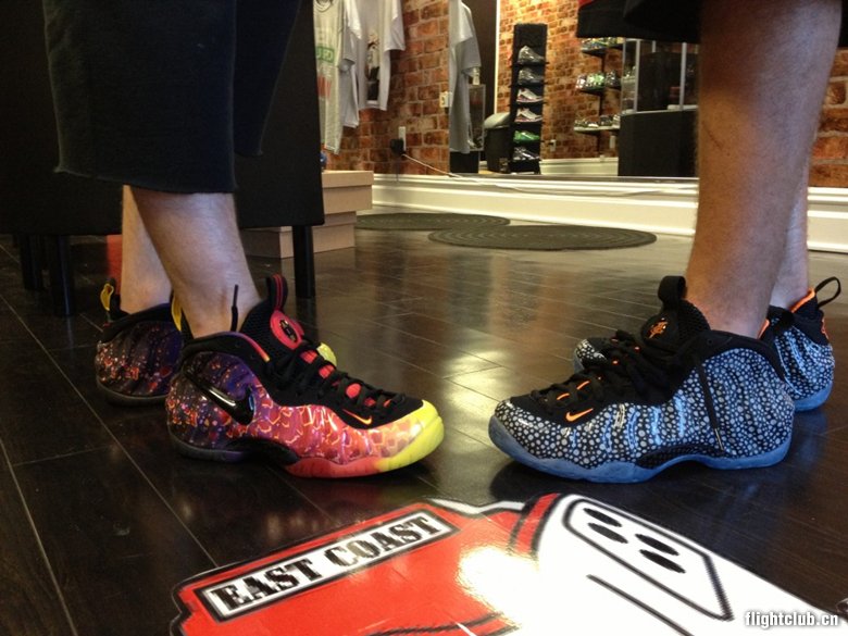 Nike Air Foamposite Asteroid Safari On Feet 03