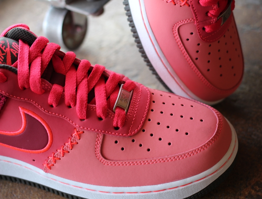 Nike Air Force 1 Low Fusion Red Noble Red 01
