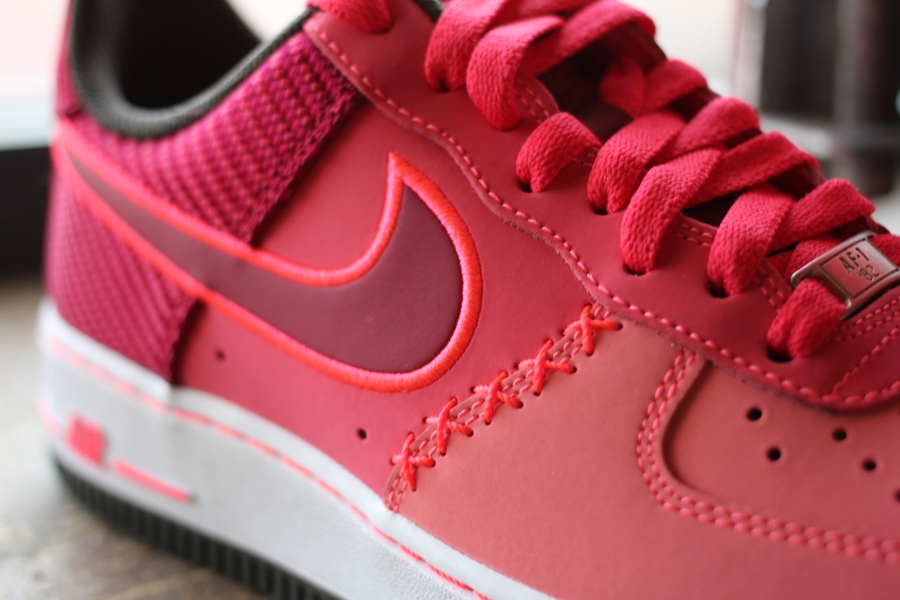 Nike Air Force 1 Low - Fusion Red - Noble Red - SneakerNews.com