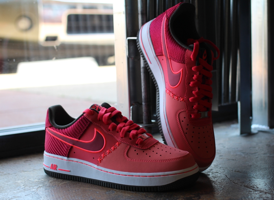 Nike Air Force 1 Low Fusion Red Noble Red 04