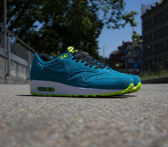 Nike Air Max 1 Fb Blue Leopard Available 4